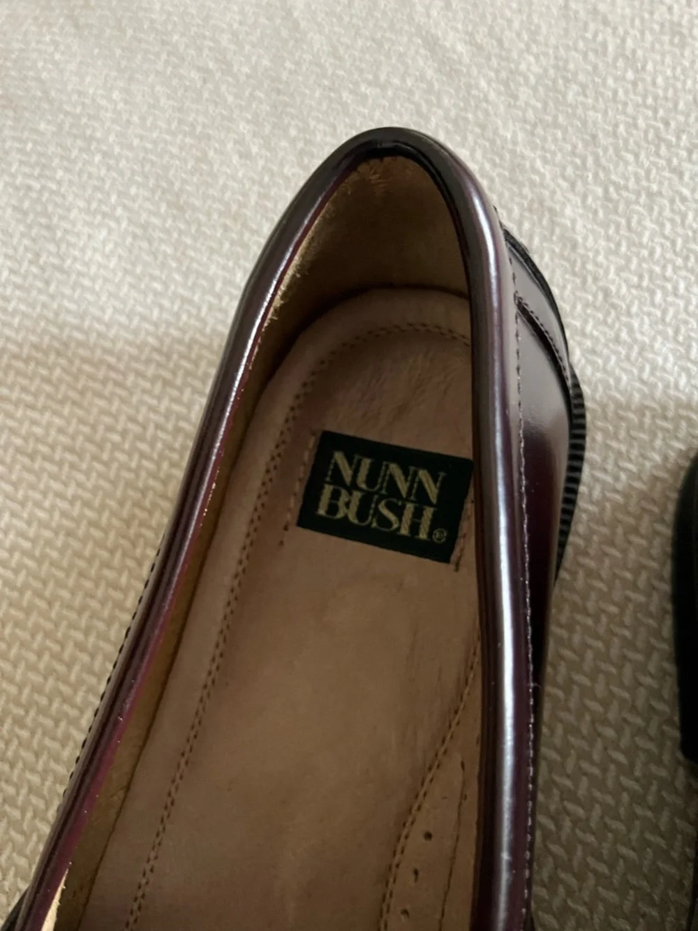 Nunn Bush Men's Brown Leather Penny Loafers Size 7.5M - Picture 2 of 11